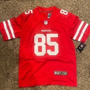 Kittle 49ers Red Jersey men’s small